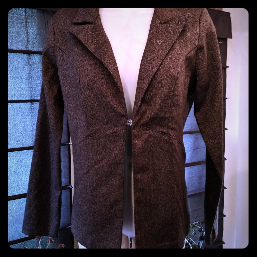 MKM Designs Brown Blazer women's size small